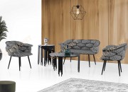 BALON ÇAY SETİ | SİYAH