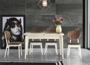 LAVİNYA KAŞIKLIKLI KELEBEK MASA | AHŞAP TOPKAPI AYAK