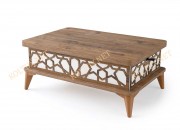 LÜKS SİHİRLİ SEHPA | AHŞAP AYAK