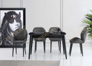 VENÜS MASA | SİYAH AHŞAP