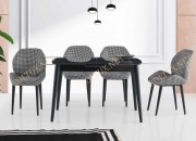 VENÜS MASA | SİYAH AHŞAP