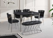 VENÜS MASA | SÜTUN KROM