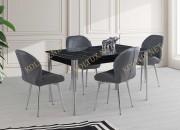 VENÜS MASA | SÜTUN KROM