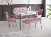 VENÜS MASA | SÜTUN KROM