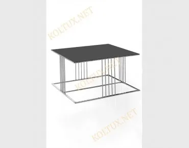 KARE ÇUBUK ORTA SEHPA | KROM