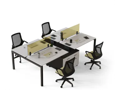 RIO 04 ETAJERLİ WORKSTATION