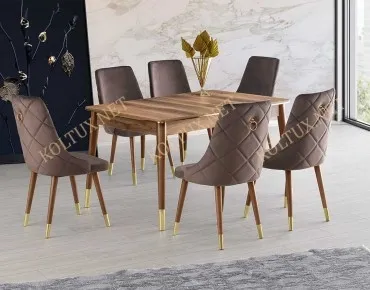 SAHRA MASA | AHŞAP GOLD YÜZÜKLÜ